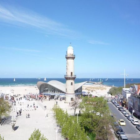 Berringer, Seestern, Direkt An Der Promenade Rostock Esterno foto