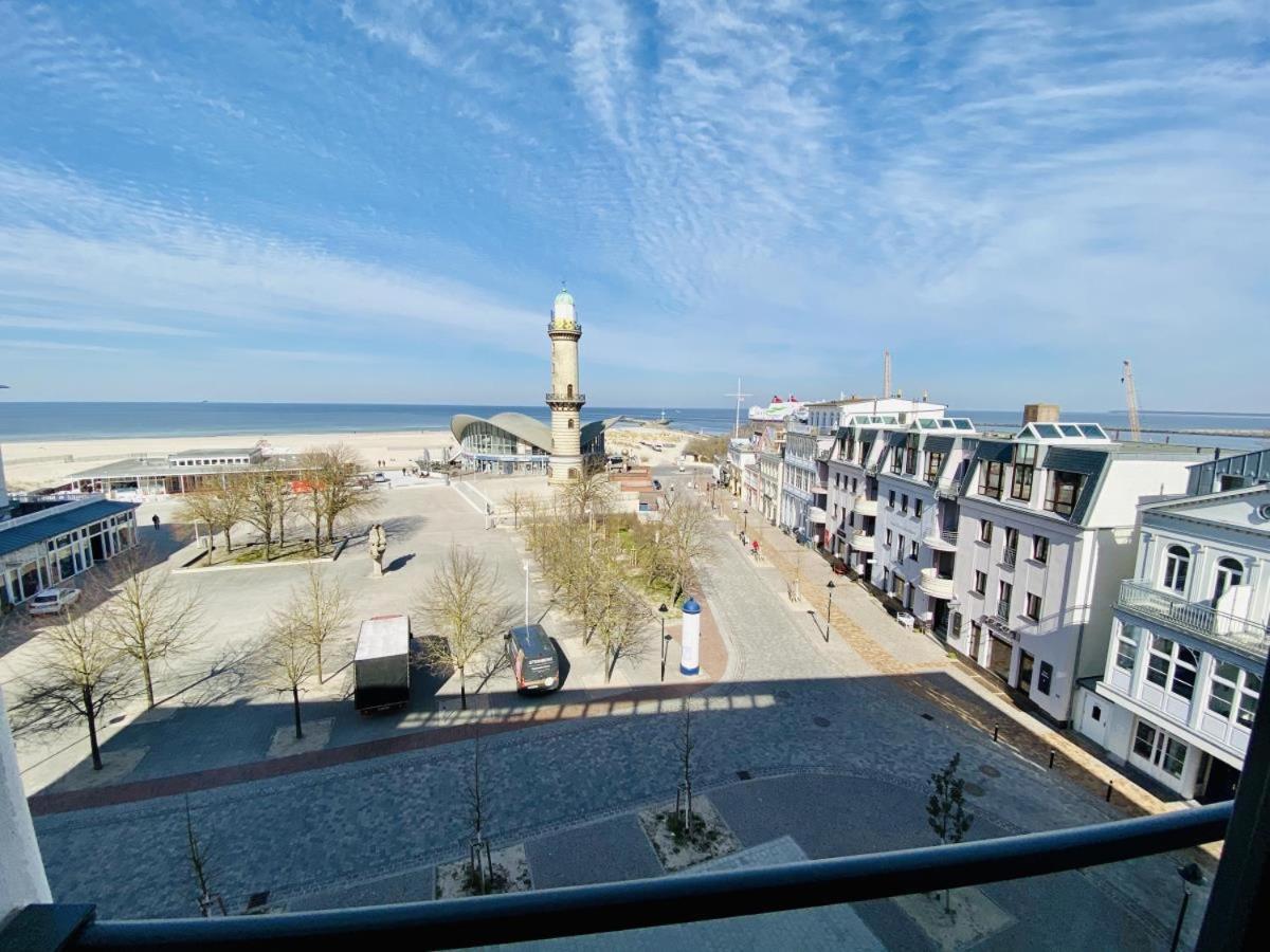 Berringer, Seestern, Direkt An Der Promenade Rostock Esterno foto